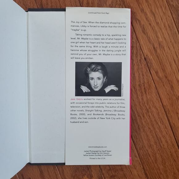 Mr. Maybe Hardback Book Jane Green - Picture 3 of 4